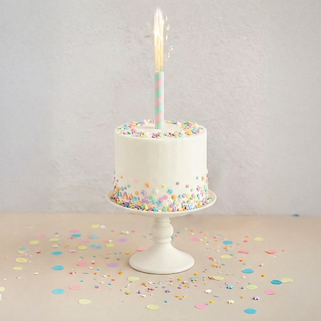 Pastel Fiesta de Vainilla